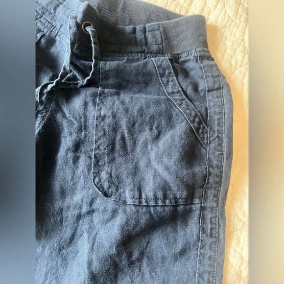 Flowy relaxed boho linen pants bundle of 2 •size medium - Picture 11 of 12